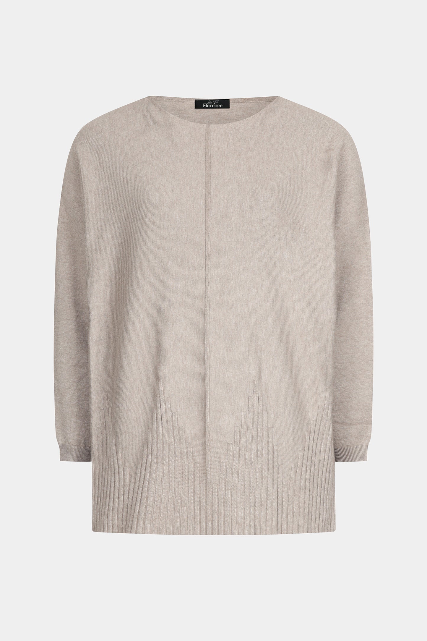 Crew Rib Front Seam Jumper