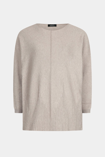Crew Rib Front Seam Jumper