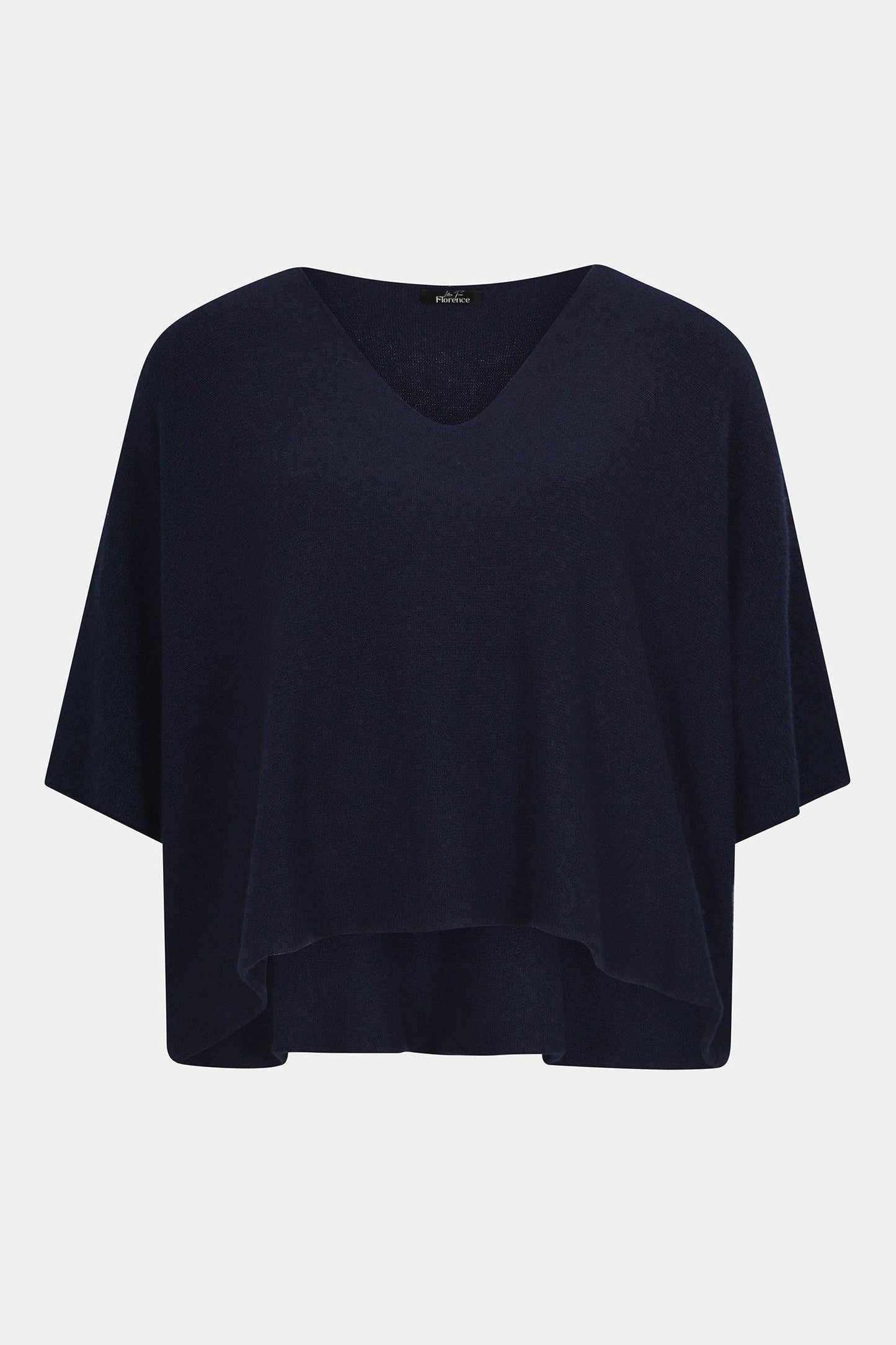 Cloud Two V-Neck 3/4 Sleeve Crop