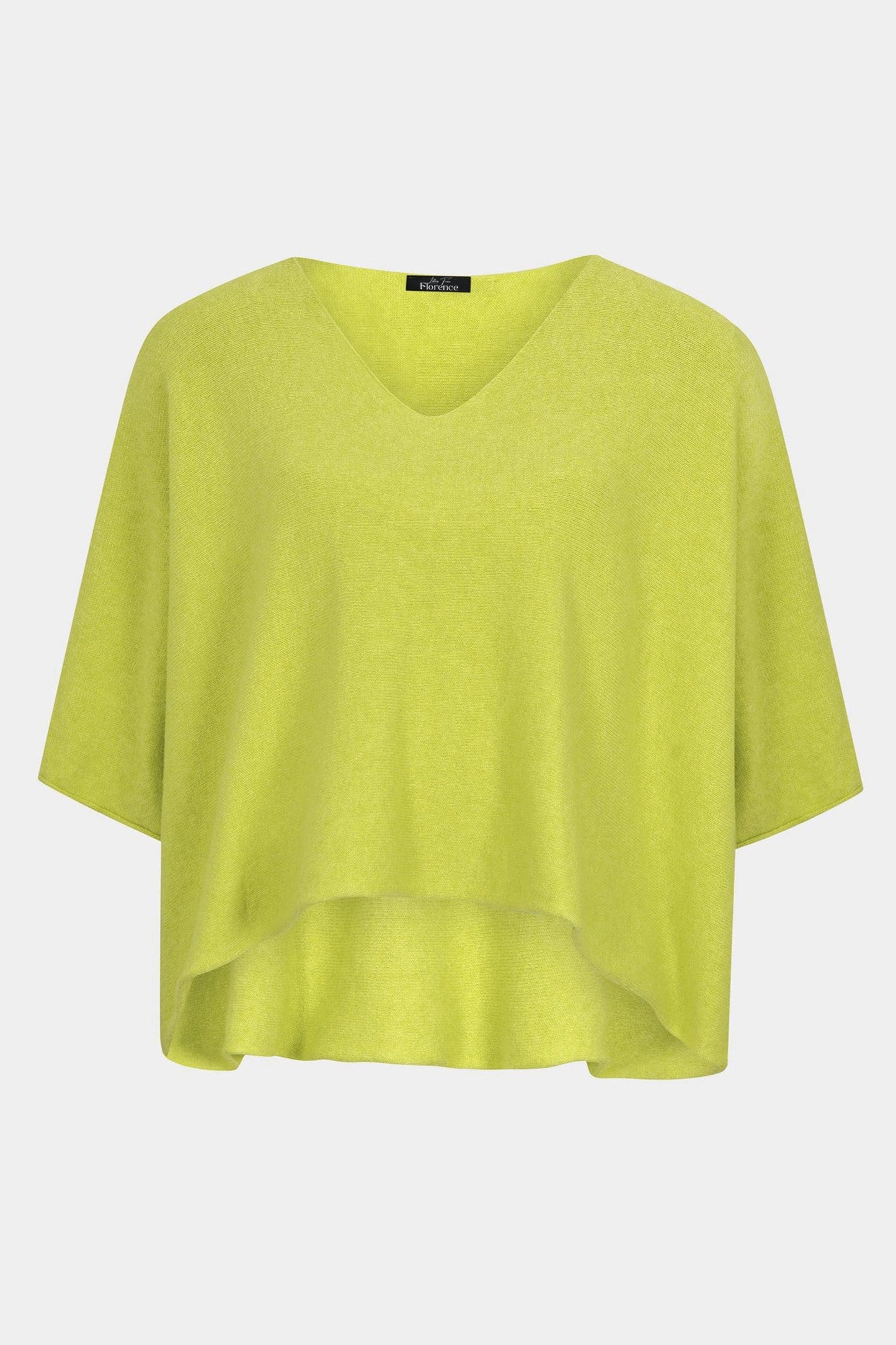 Cloud Two V-Neck 3/4 Sleeve Crop