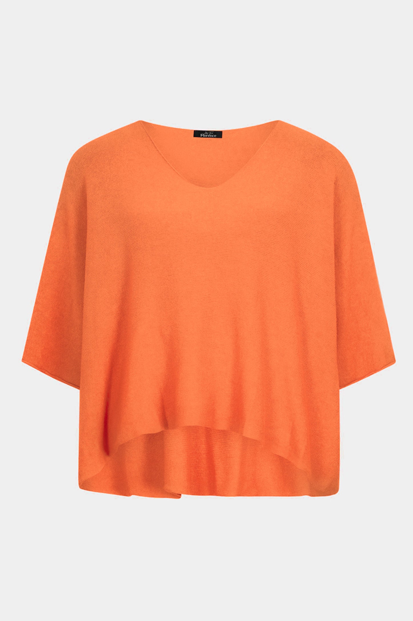 Cloud Two V-Neck 3/4 Sleeve Crop