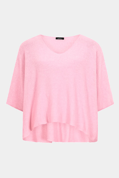 Cloud Two V-Neck 3/4 Sleeve Crop