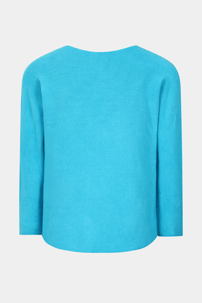 Cloud Two Slash Neck Jumper