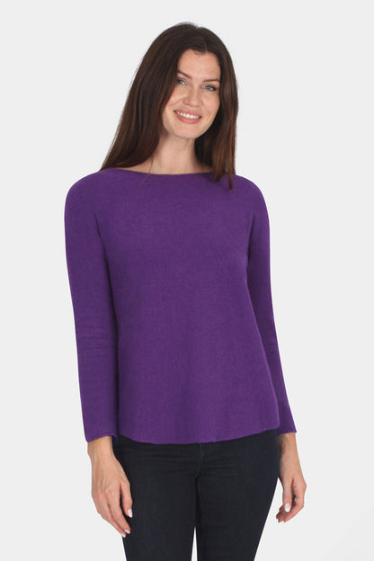 Cloud Two Slash Neck Jumper