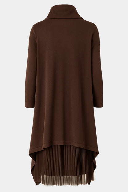 Ella Cowl Neck Ribbon Dress Set