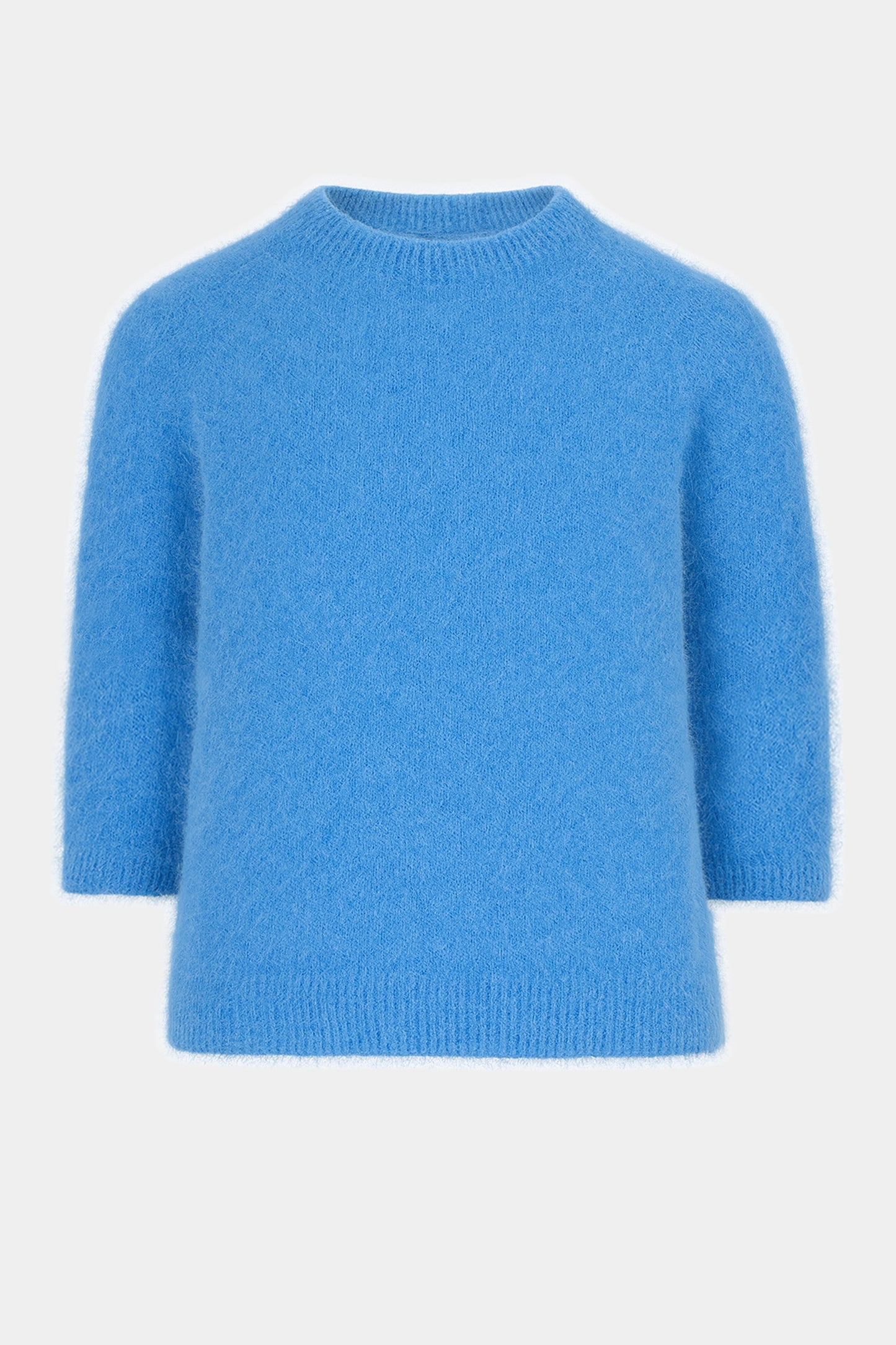 Crew 3/4 Sleeve Alpaca Jumper