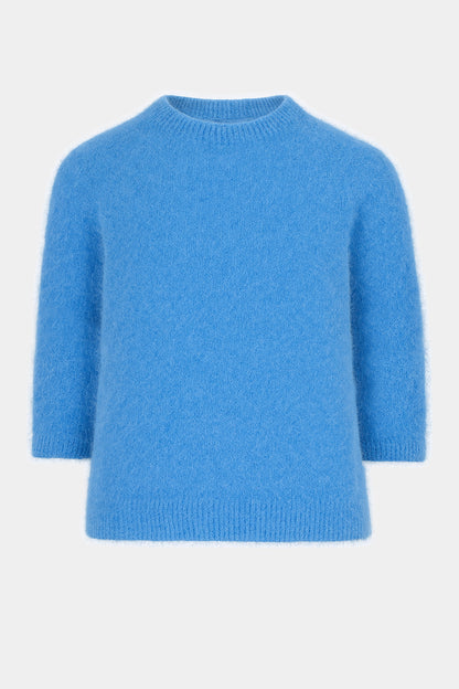 Crew 3/4 Sleeve Alpaca Jumper
