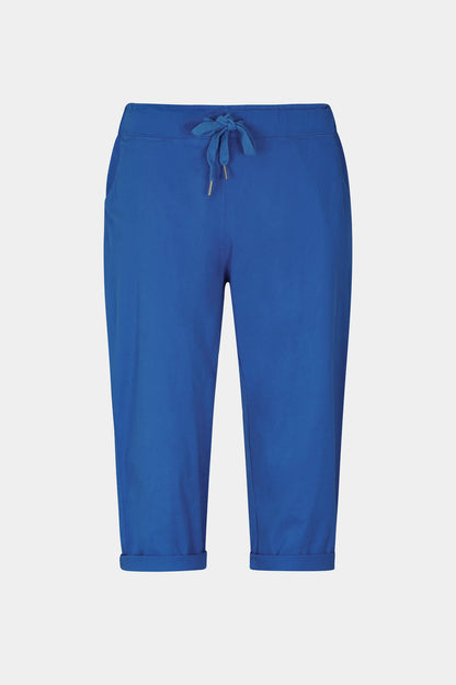 Tie-Waist Stretch Crop Pants