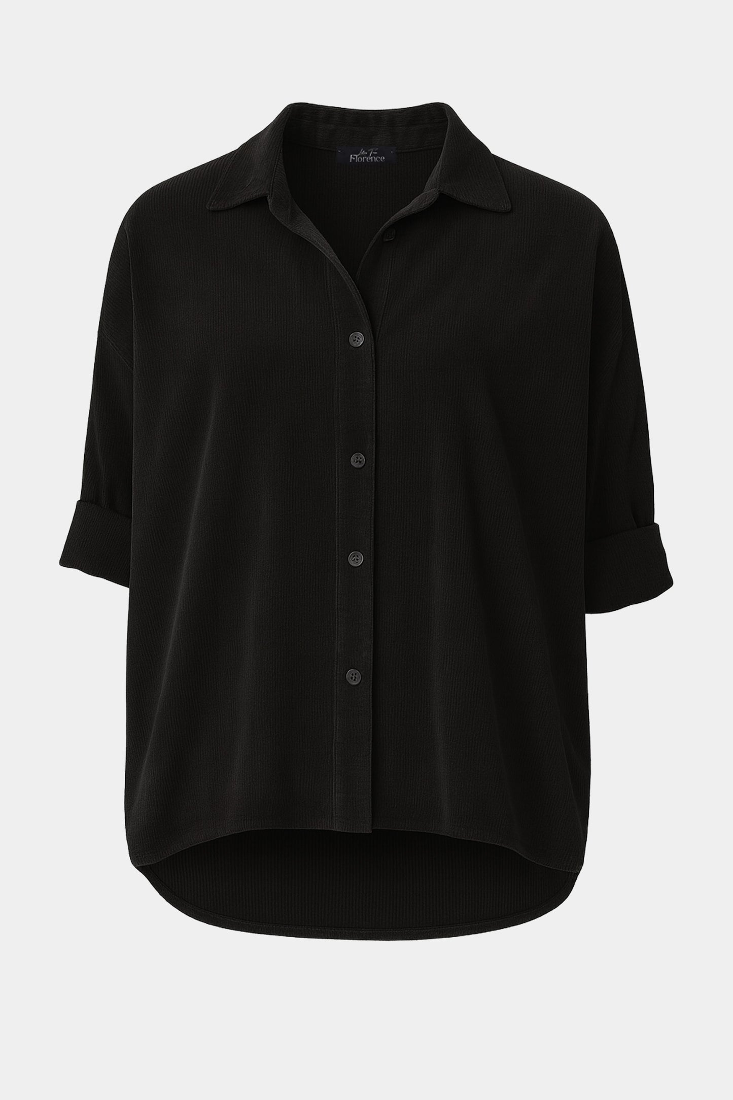 Cotton Corduroy Buttun-Up Shirt