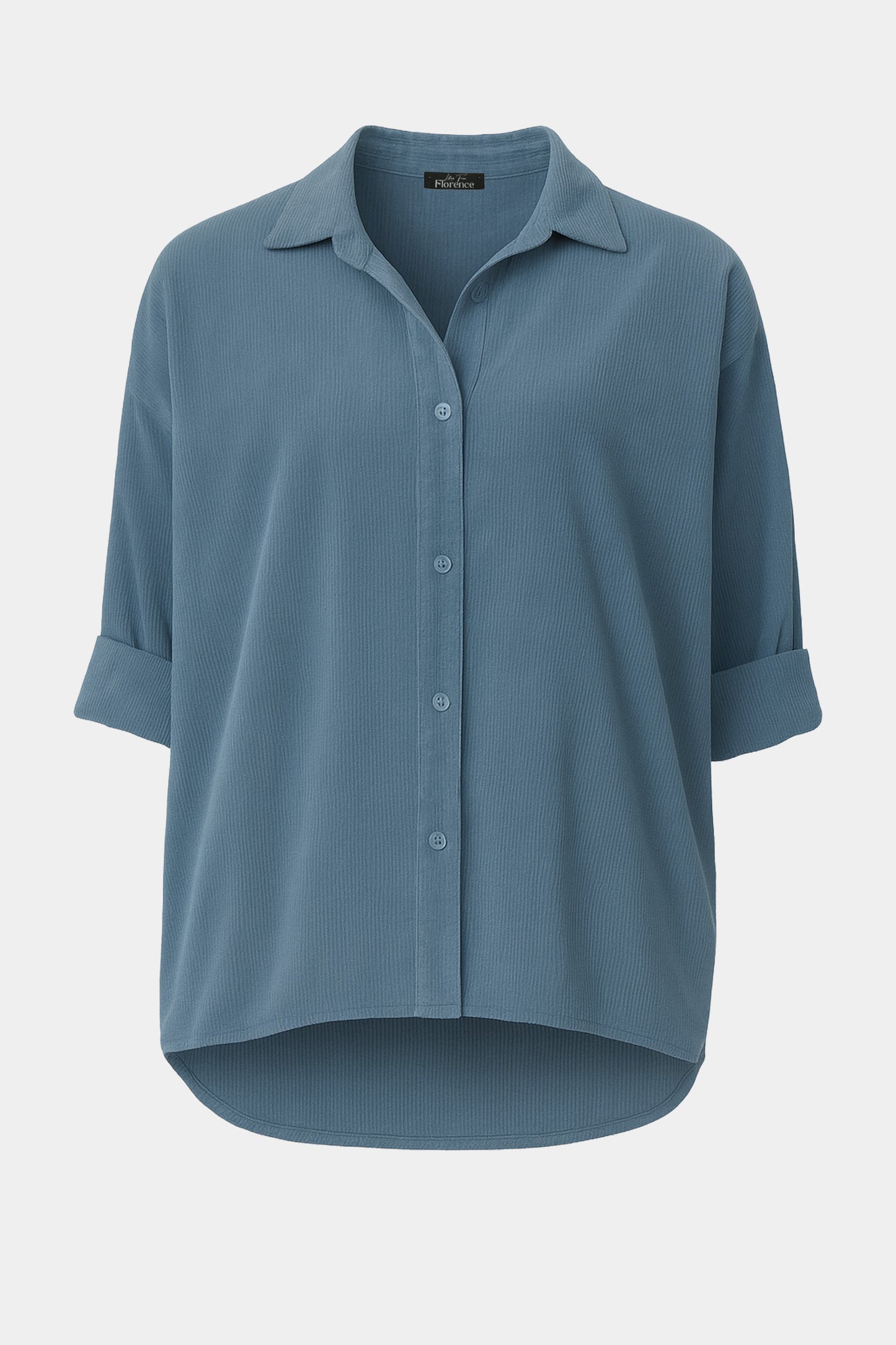 Cotton Corduroy Buttun-Up Shirt