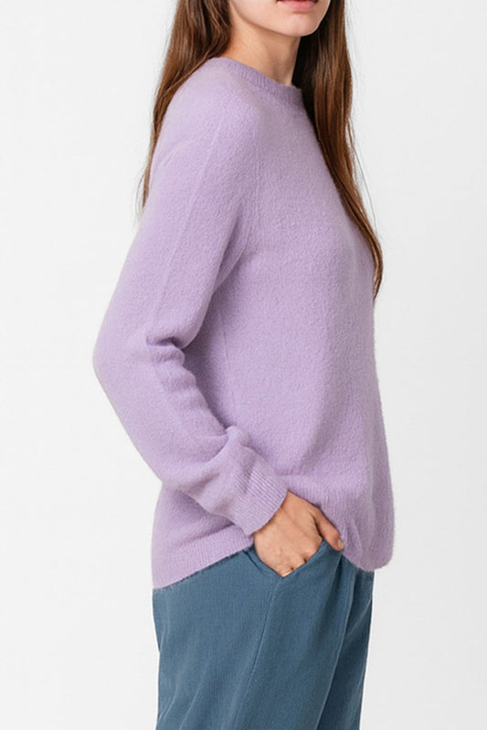 Crew Neck Alpaca Jumper
