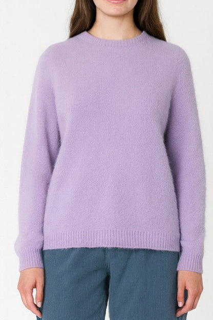 Crew Neck Alpaca Jumper