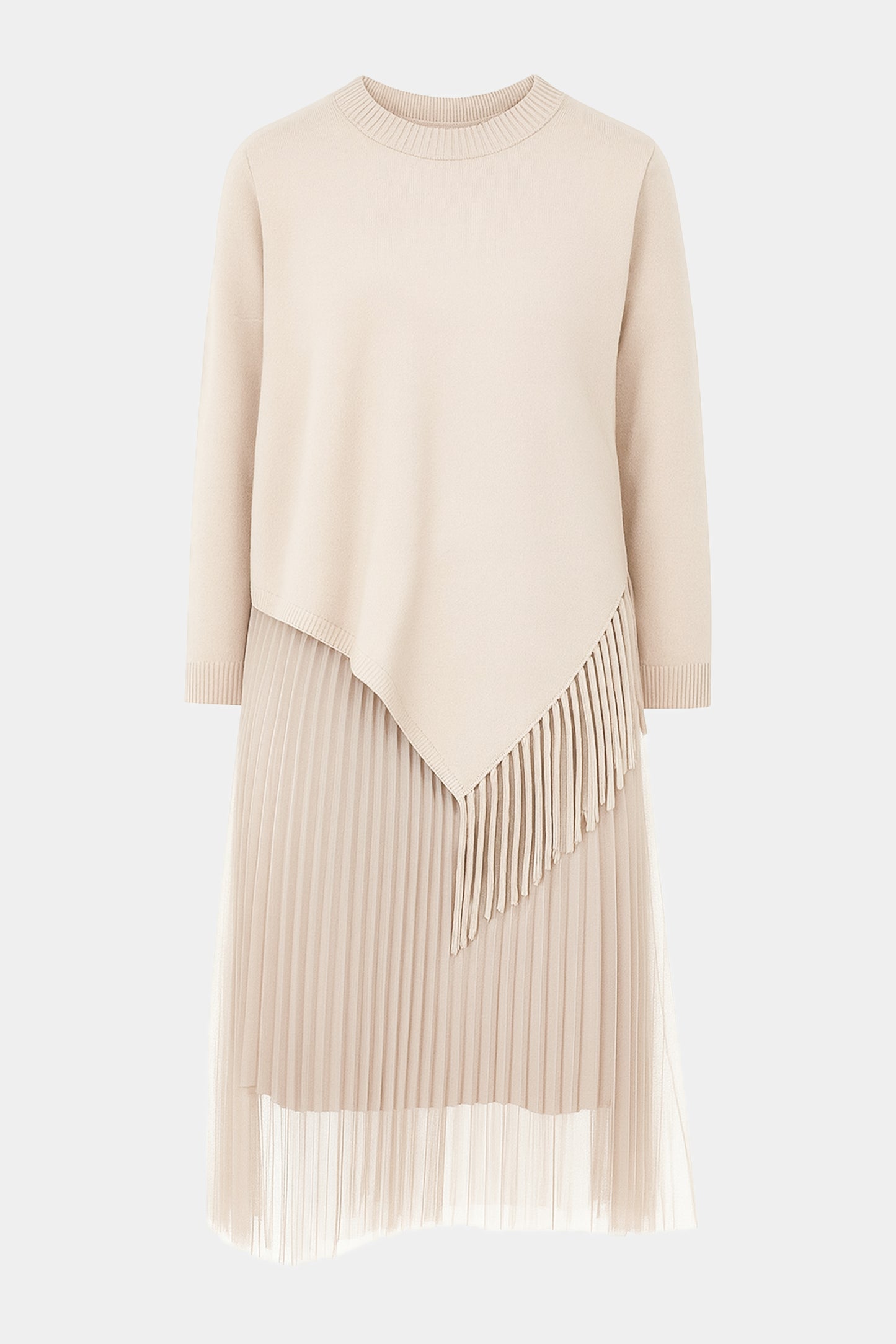 Freya Asymmetric Frill Hem Dress Set