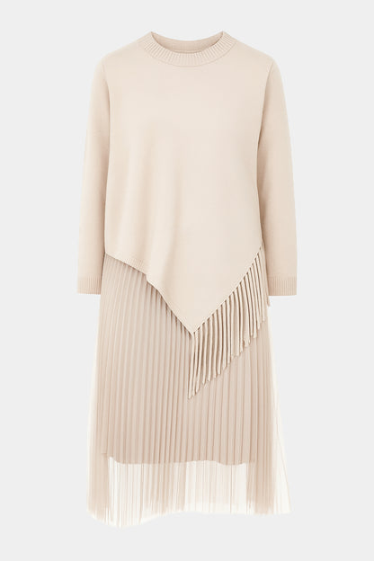 Freya Asymmetric Frill Hem Dress Set