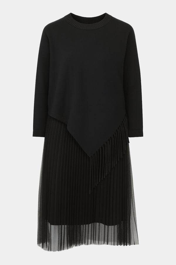 Freya Asymmetric Frill Hem Dress Set