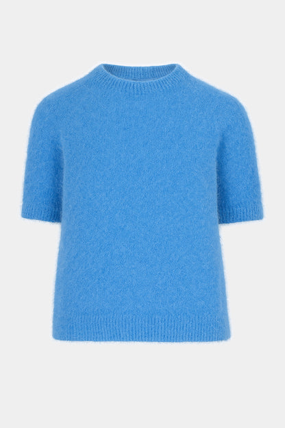 Short Sleeve Alpaca Jumper