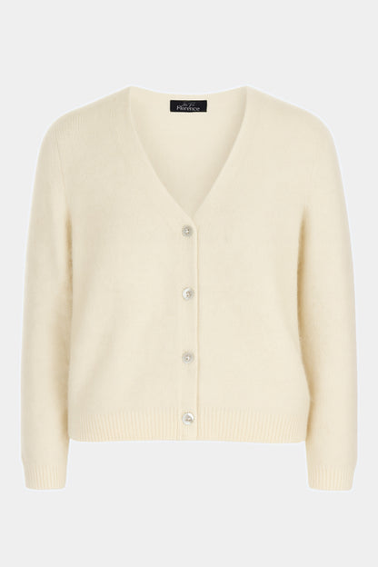 V-Neck Alpaca Cardigan
