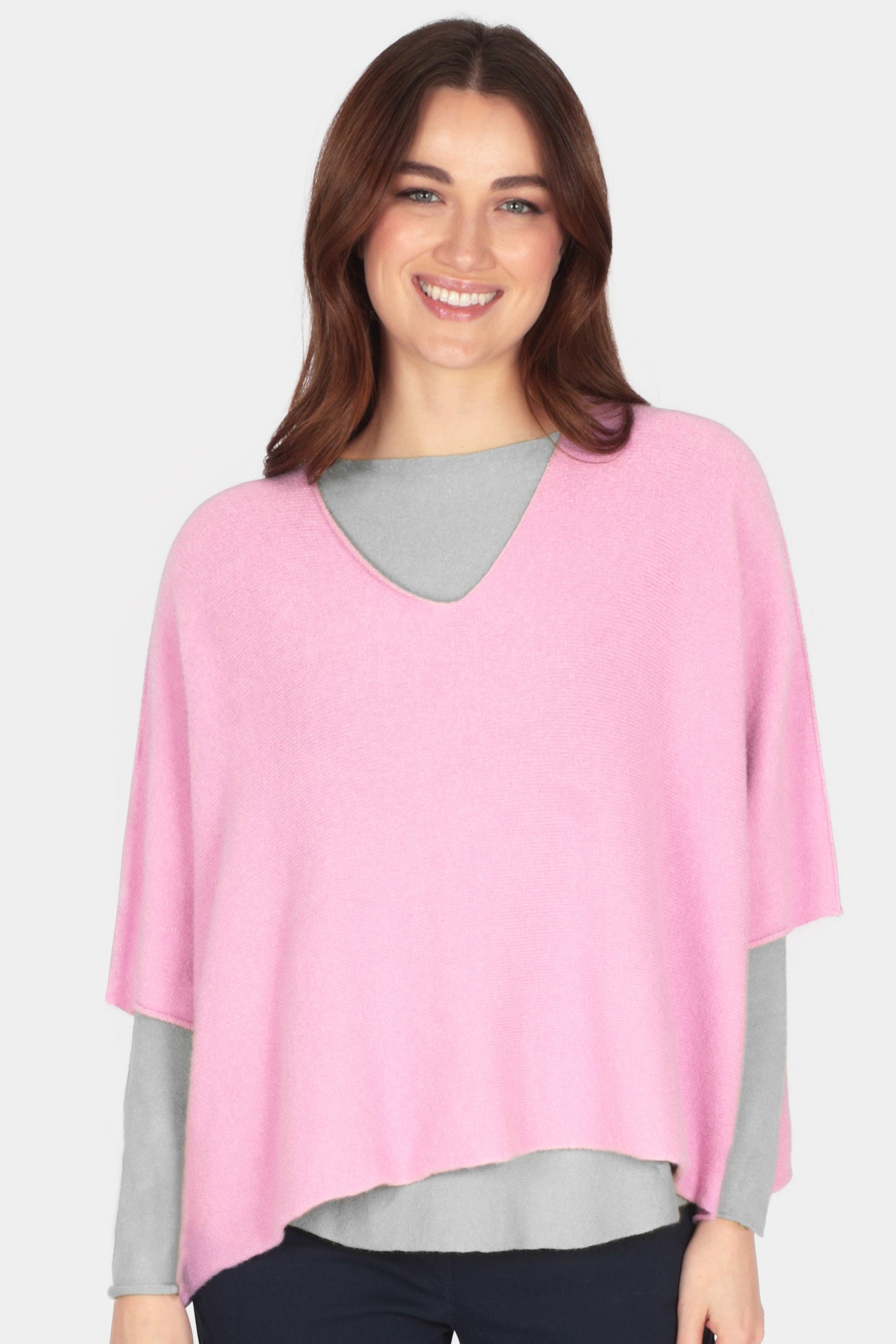 Cloud Two V-Neck 3/4 Sleeve Crop