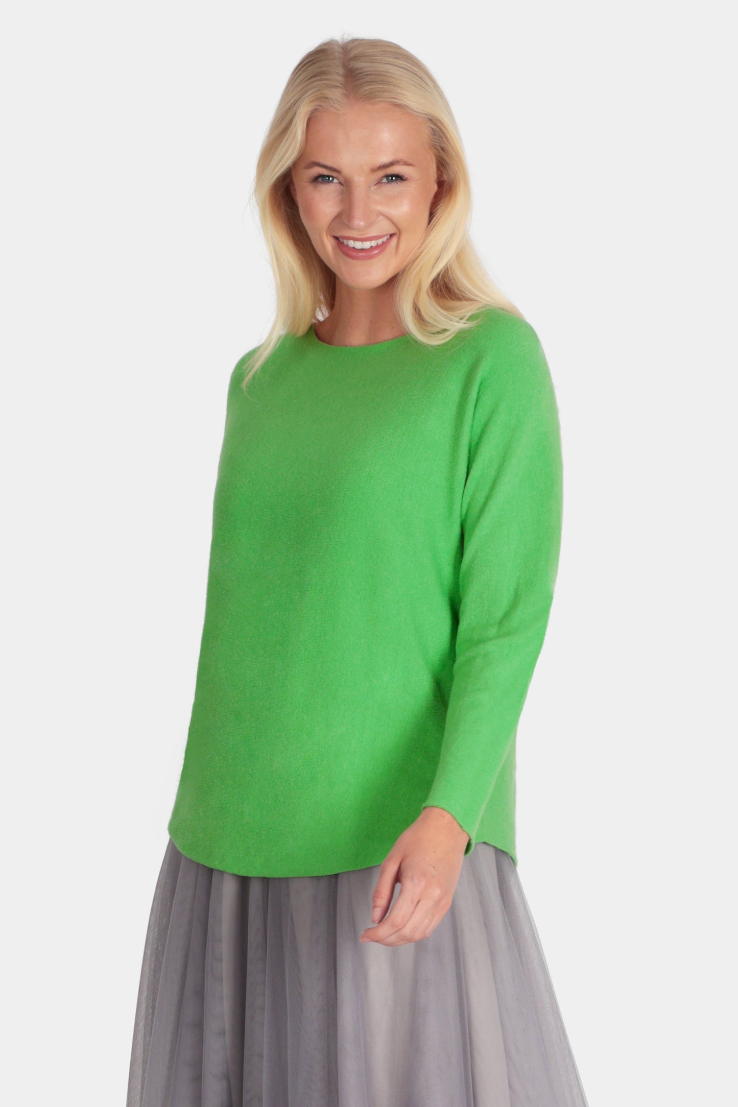 Cloud One Slash Neck Jumper