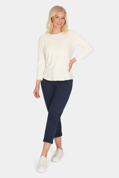 Cloud One Slash Neck Jumper