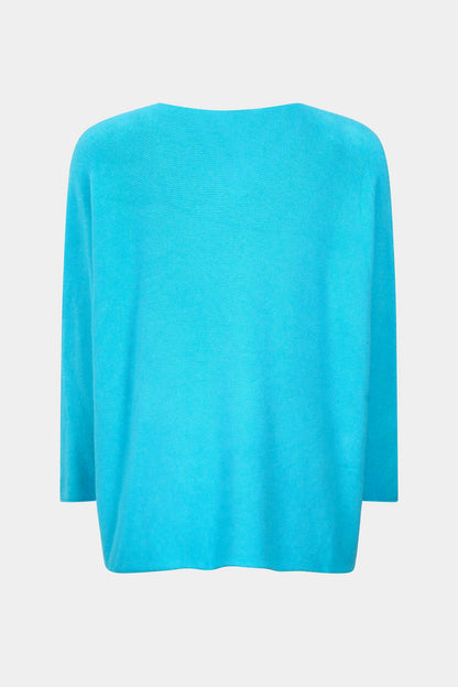 Cloud Two Slash Neck Oversize Jumper