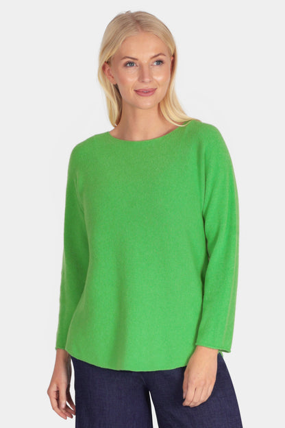 Cloud Two Slash Neck Jumper