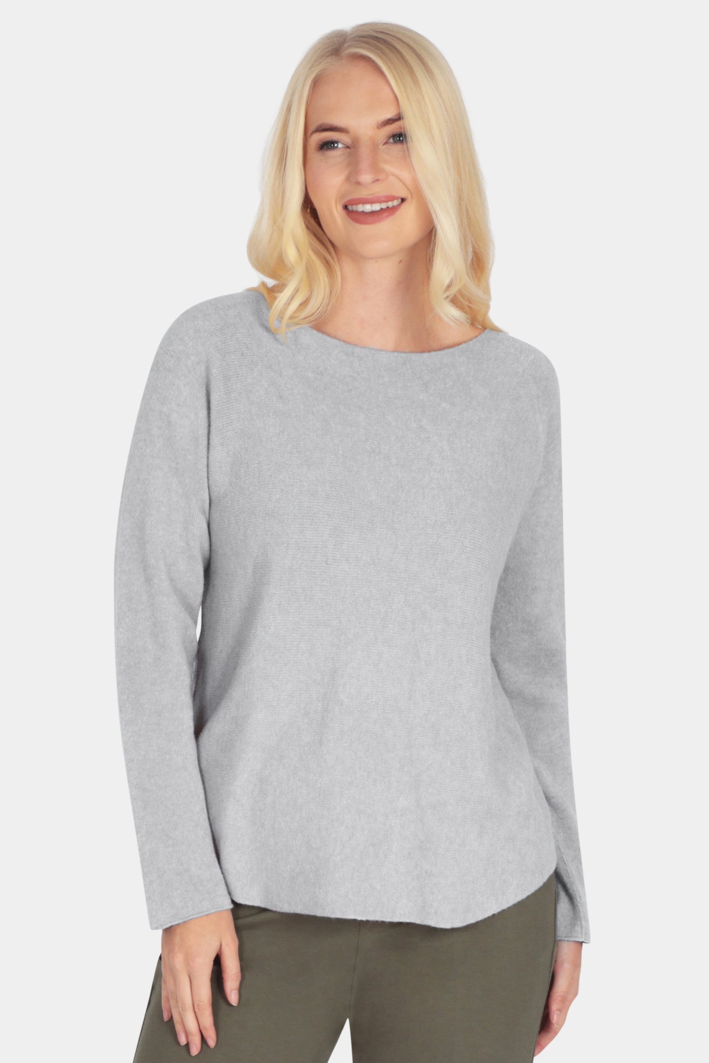 Cloud Two Slash Neck Jumper