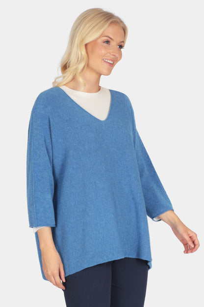Cloud Two V-Neck Oversize Jumper