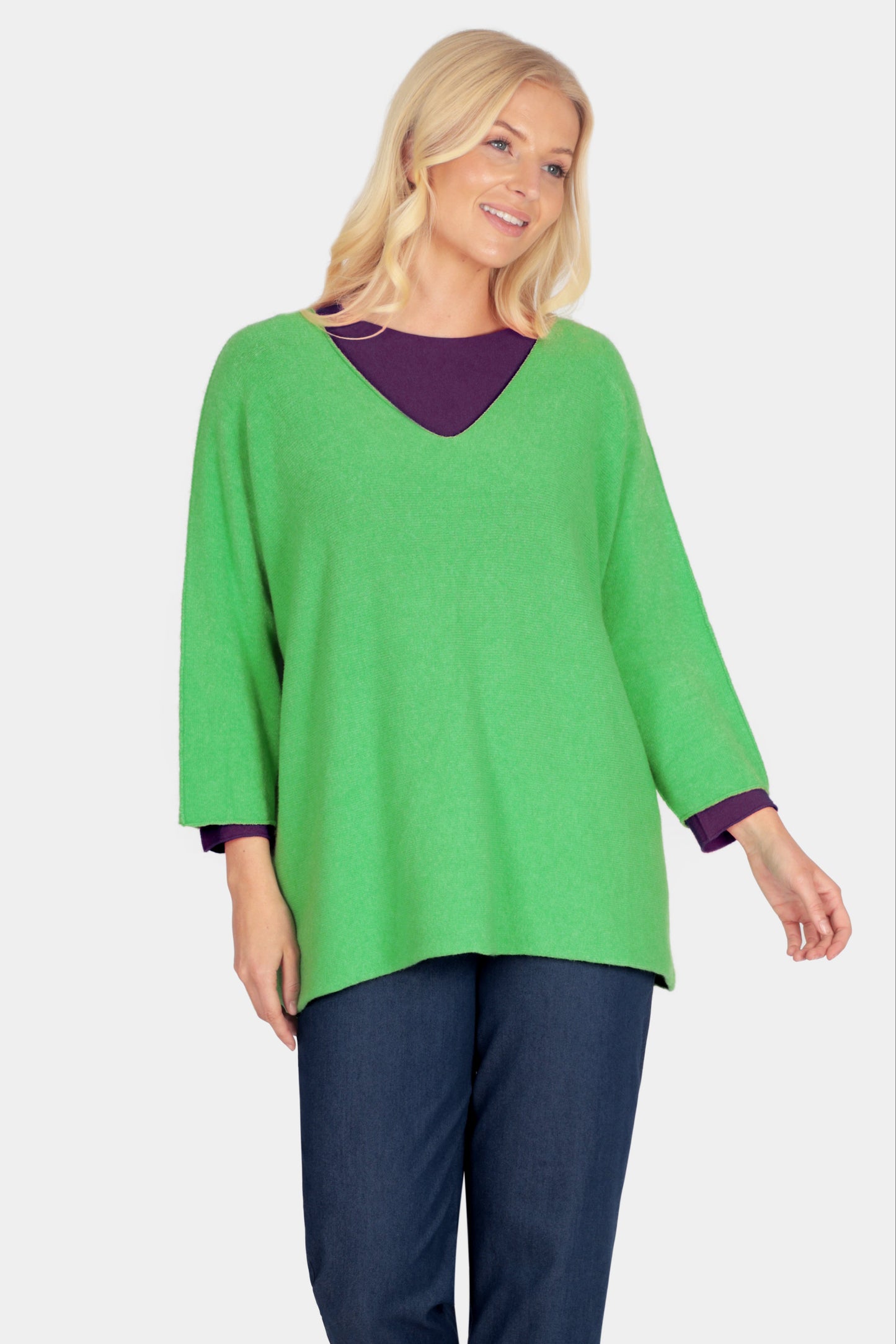 Cloud Two V-Neck Oversize Jumper