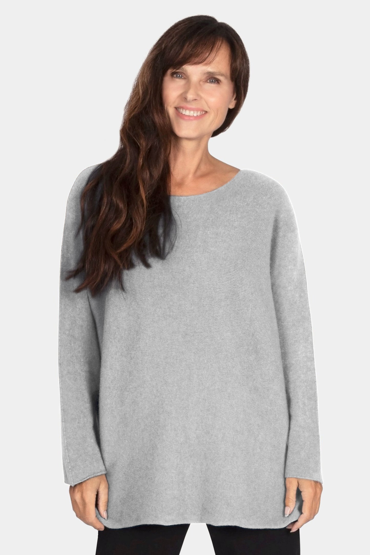 Cloud Two Slash Neck Oversize Jumper