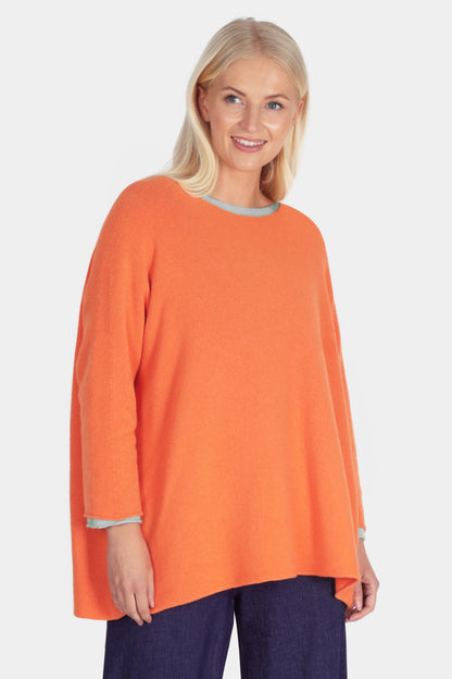 Cloud Two Slash Neck Oversize Jumper