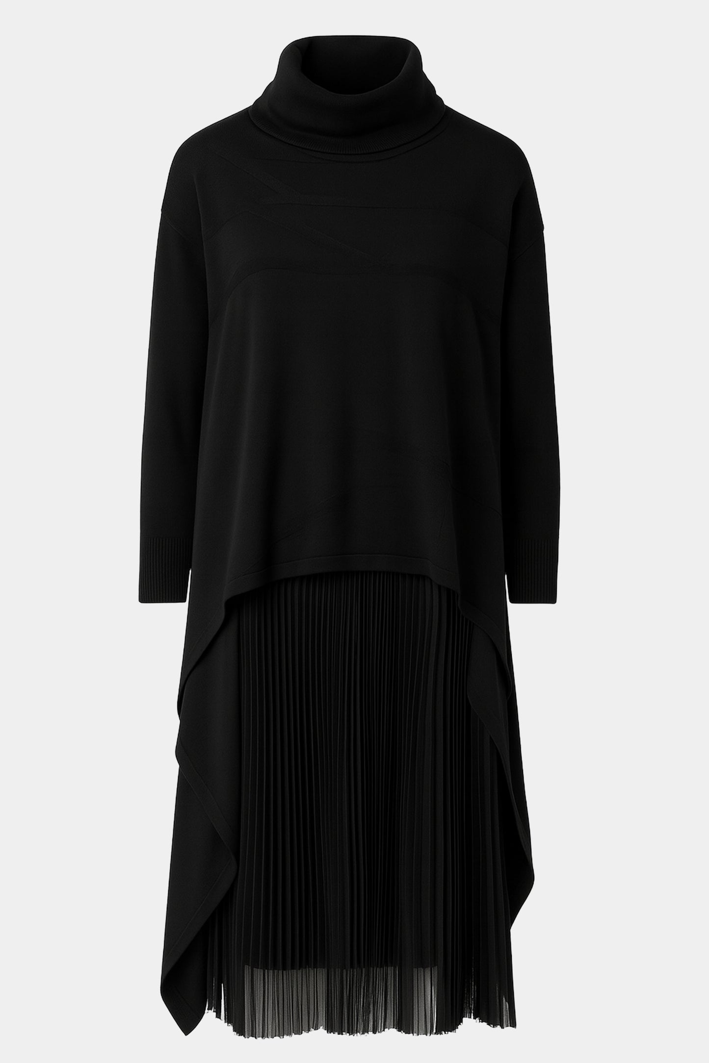 Ella Cowl Neck Ribbon Dress Set