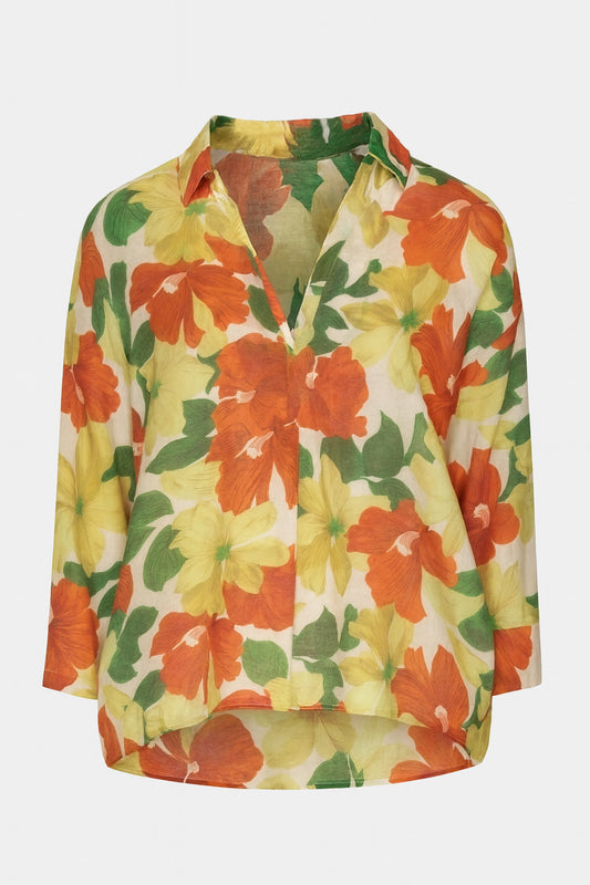 Fiorie Print Blouse