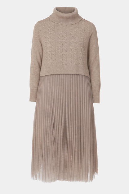 Ivy Roll Neck Crop Dress Set