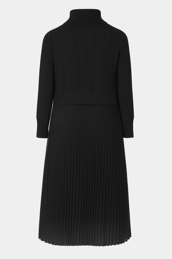 Ivy Roll Neck Crop Dress Set