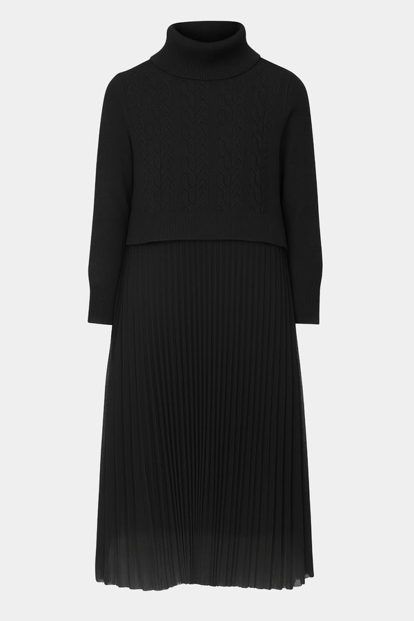 Ivy Roll Neck Crop Dress Set