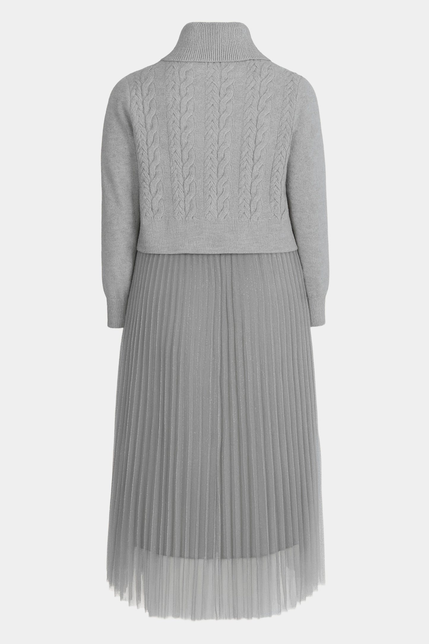 Ivy Roll Neck Crop Dress Set