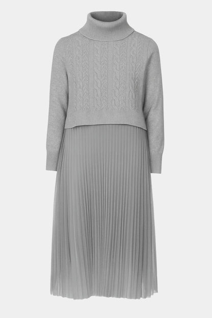 Ivy Roll Neck Crop Dress Set