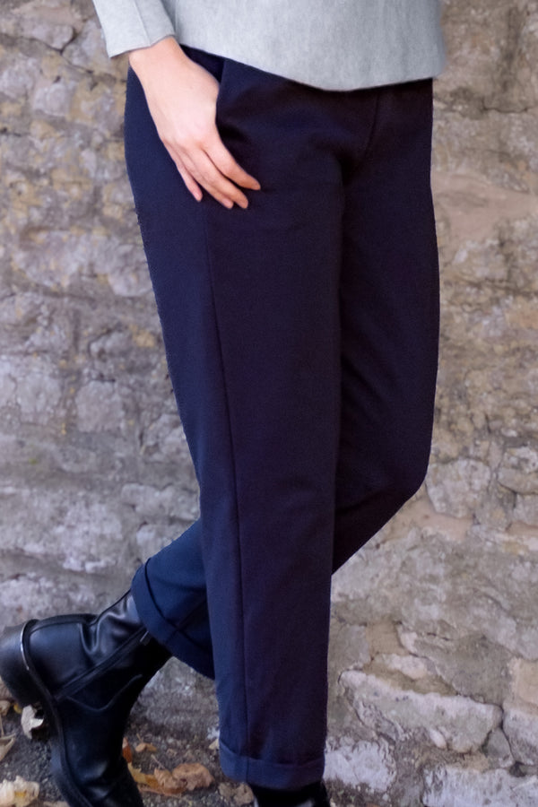 Straight Leg Viscose Magic Trousers