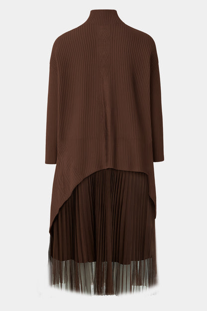 Thea High Neck Asymmetric Dress Set