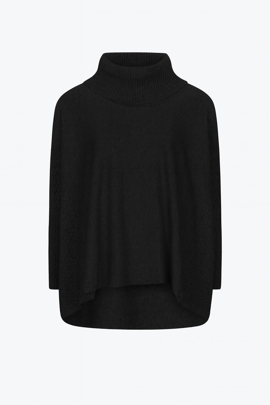 Poncho Style Knit Jumper