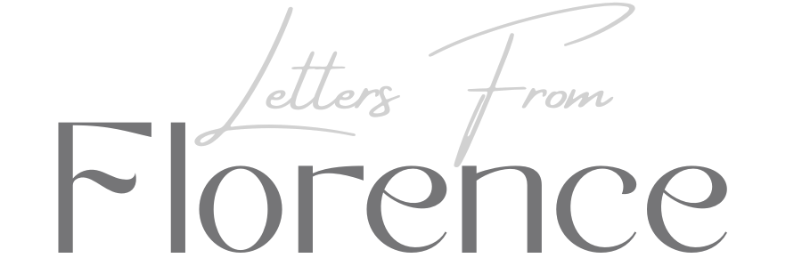 Italian Clothing Letters From Florence Brand Logo