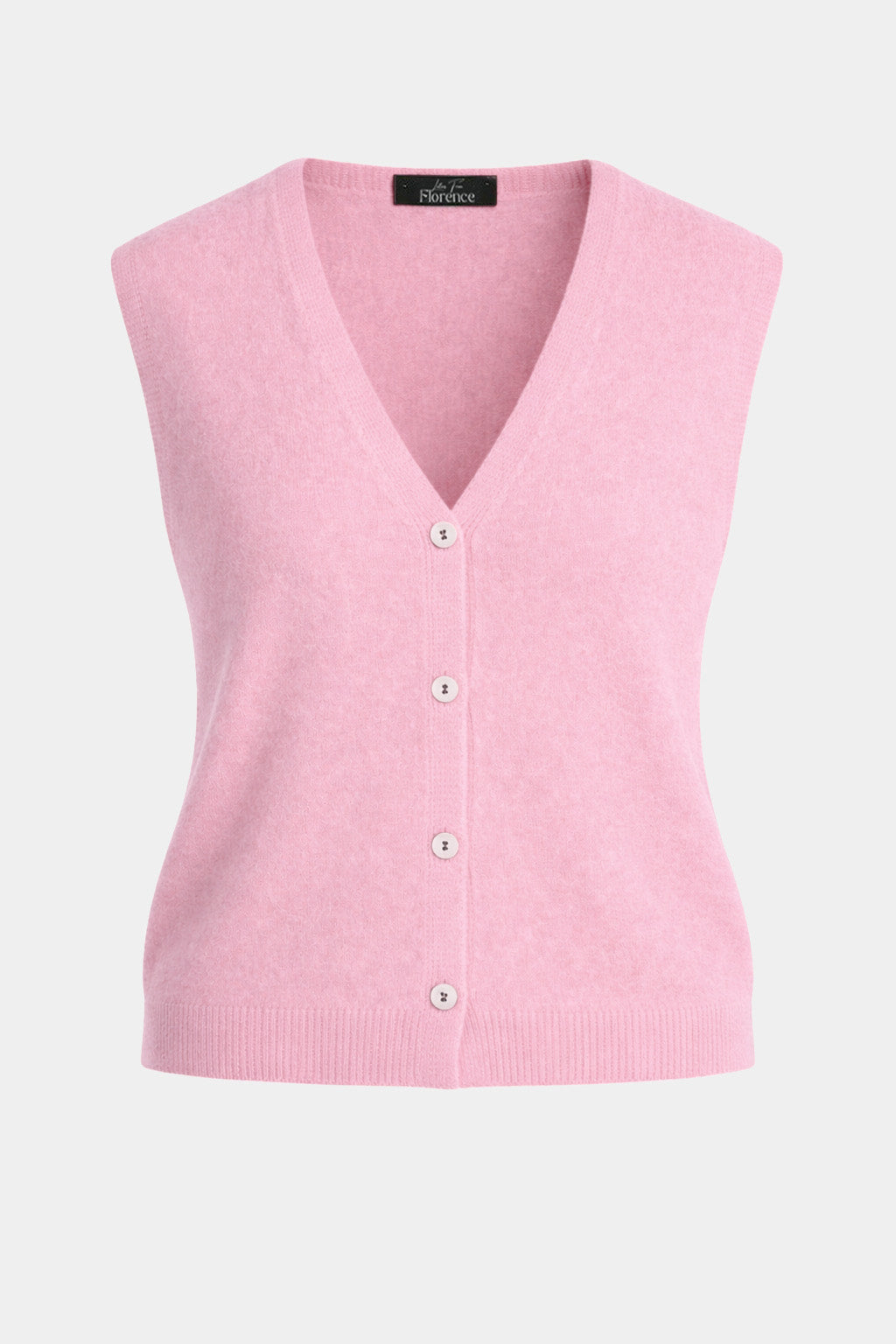 Alpaca Cloud Spun Button Vest