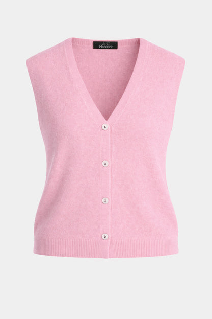 Alpaca Cloud Spun Button Vest