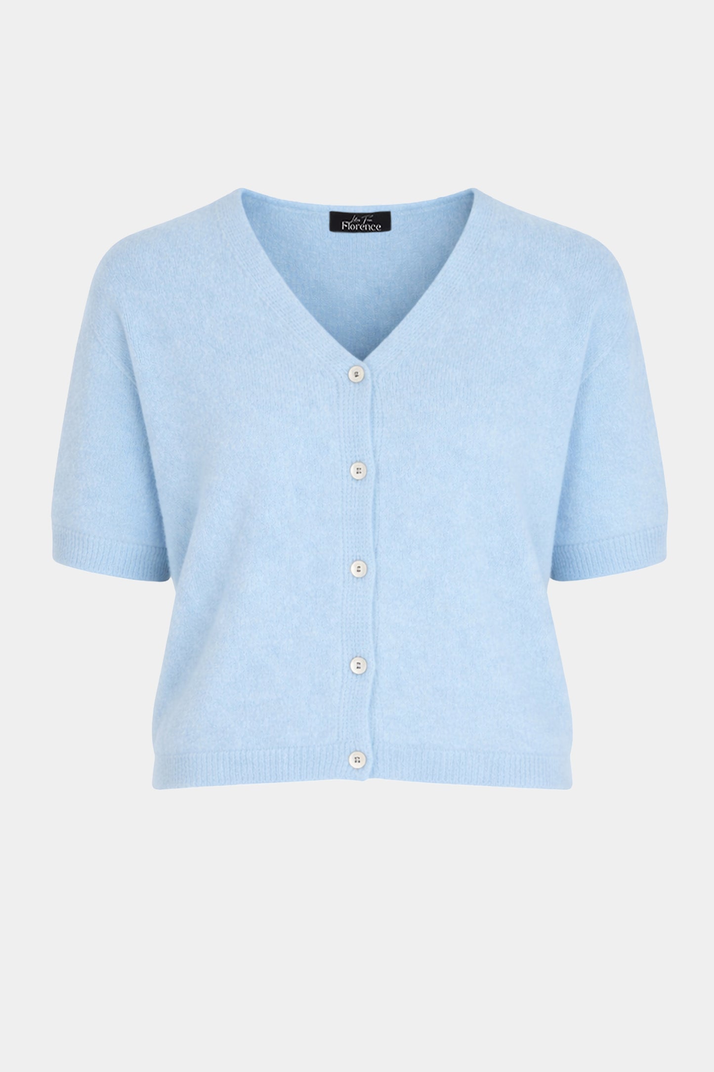 Alpaca Short Sleeve Cardigan