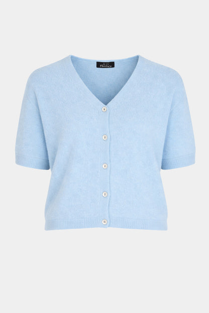 Alpaca Short Sleeve Cardigan