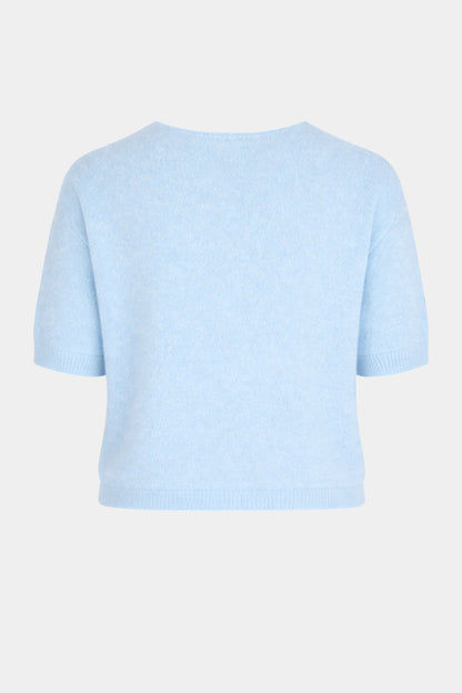 Alpaca Short Sleeve Cardigan
