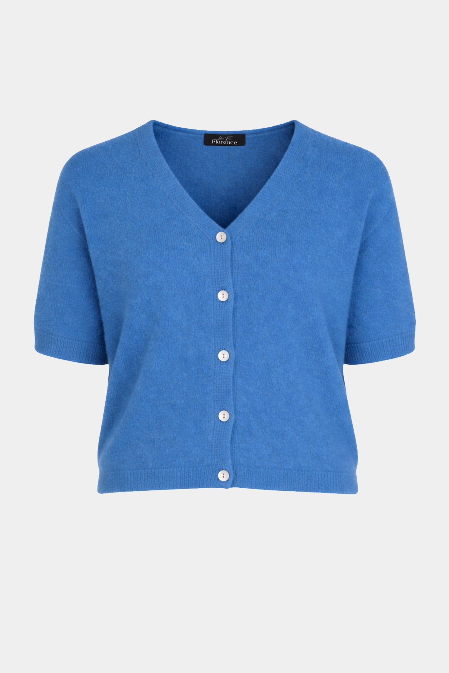 Alpaca Short Sleeve Cardigan