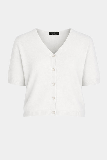 Alpaca Short Sleeve Cardigan