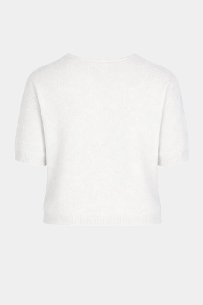 Alpaca Short Sleeve Cardigan